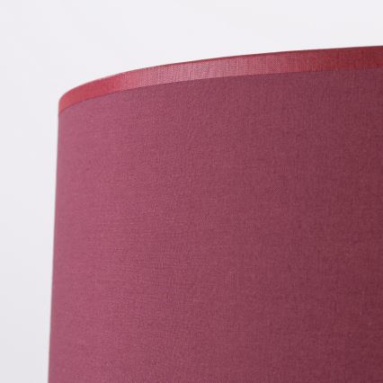 Cord pendant light NEVIA 1xE27/15W/230V Ø 40 cm, red