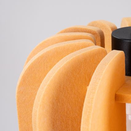 MULA Cable Pendant Lamp, 1× E27 (15 W), 230 V, Ø 27 cm — Yellow