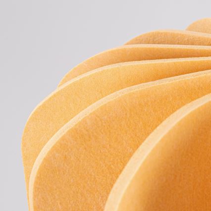 Pendant light on cord MULA 1xE27/15W/230V, diameter 45 cm, yellow