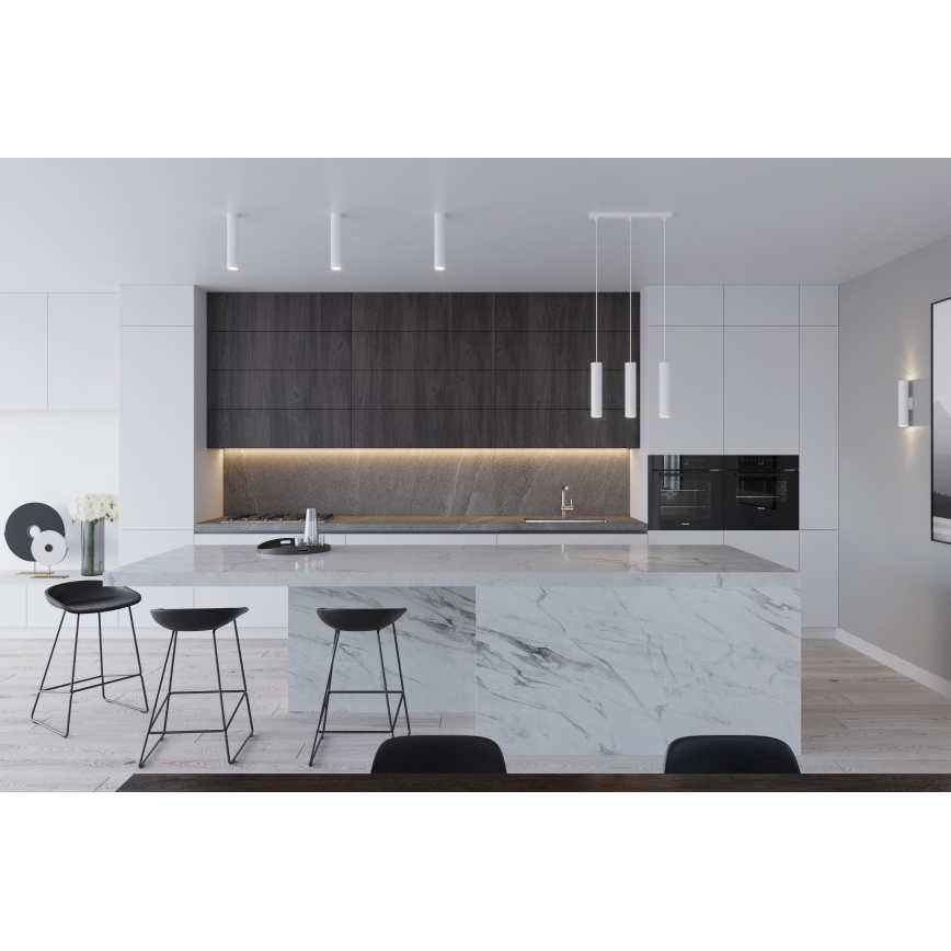 LAGOS Cable Pendant Light, 2x GU10/10W/230V, White