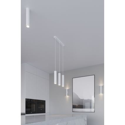 LAGOS Cable Pendant Light, 2x GU10/10W/230V, White