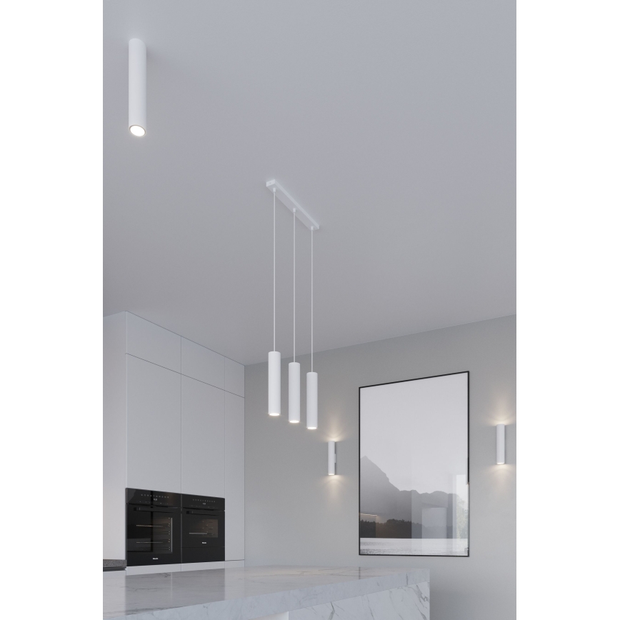 LAGOS Cable Pendant Light, 2x GU10/10W/230V, White