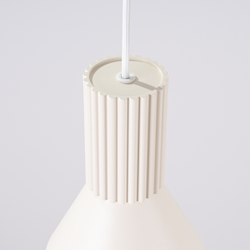 ESTRIA Cable Pendant Light, 1x E14/10W/230V, Ø 14 cm, Cream