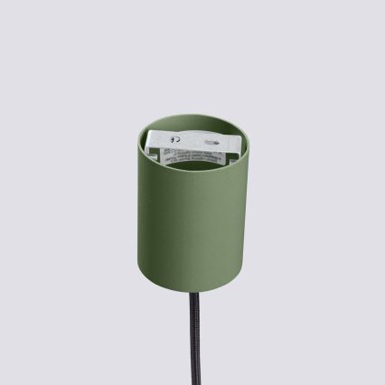 ESTRIA cable pendant light 1x E14/10W, 230V, Ø 14 cm, green