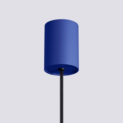 ESTRIA corded pendant light 1x E14/10W/230V, Ø 14 cm, blue