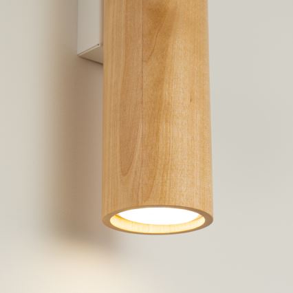 Wall light LINO 2xGU10/10W/230V beech