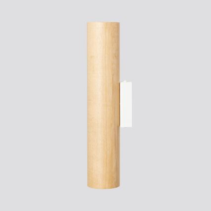 Wall light LINO 2xGU10/10W/230V beech