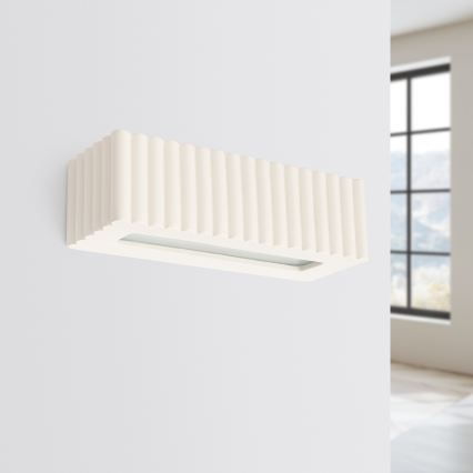 RIGATA Wall Lamp 1xE27/15W/230V Ceramic/Cream