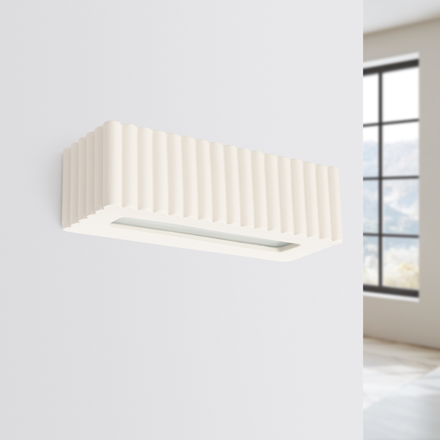 RIGATA Wall Lamp 1xE27/15W/230V Ceramic/Cream