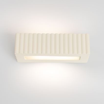 RIGATA Wall Lamp 1xE27/15W/230V Ceramic/Cream