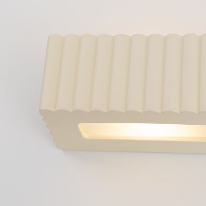 RIGATA Wall Lamp 1xE27/15W/230V Ceramic/Cream