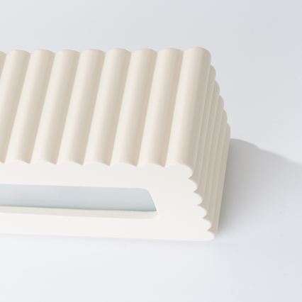 RIGATA Wall Lamp 1xE27/15W/230V Ceramic/Cream