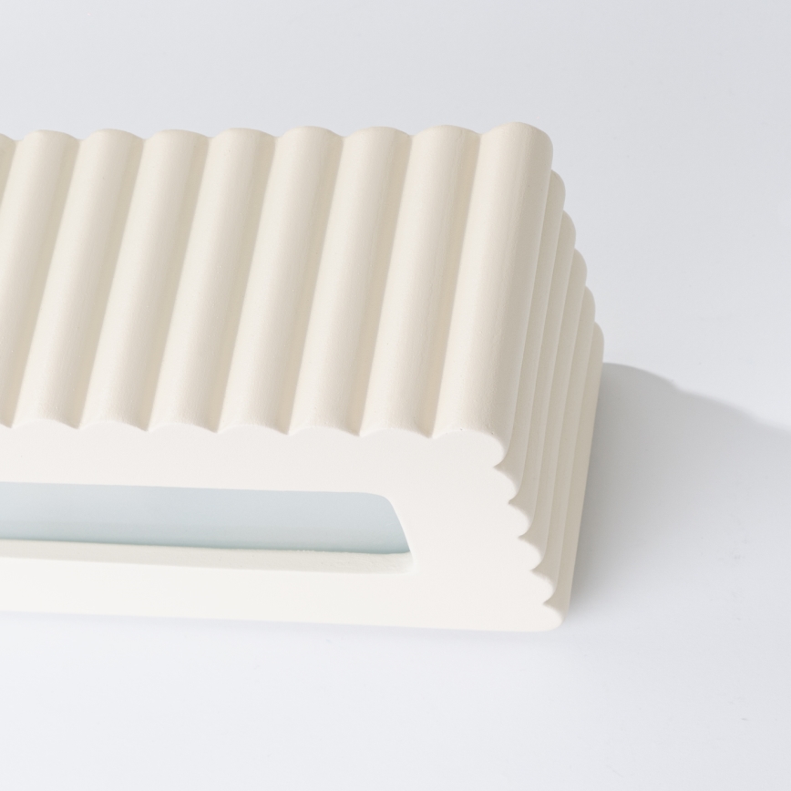 RIGATA Wall Lamp 1xE27/15W/230V Ceramic/Cream