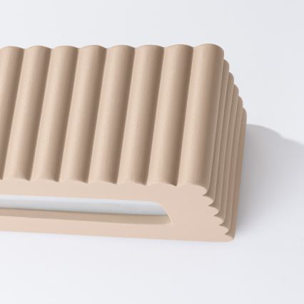 RIGATA wall light 1xE27/15W/230V ceramic/taupe