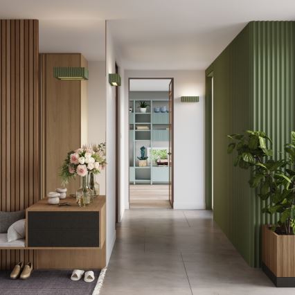 Wall light RIGATA 1xE27/15W/230V ceramic/green