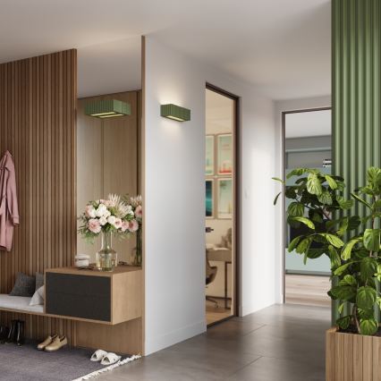 Wall light RIGATA 1xE27/15W/230V ceramic/green