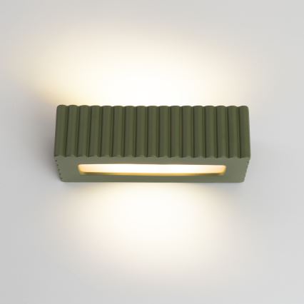 Wall light RIGATA 1xE27/15W/230V ceramic/green