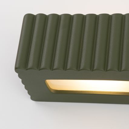Wall light RIGATA 1xE27/15W/230V ceramic/green