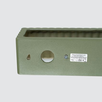 Wall light RIGATA 1xE27/15W/230V ceramic/green