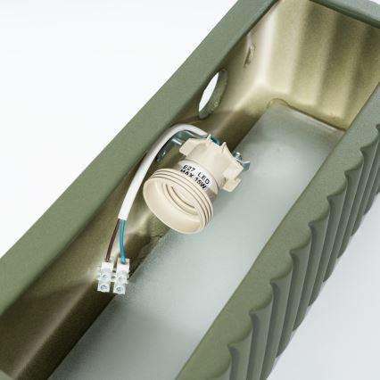 Wall light RIGATA 1xE27/15W/230V ceramic/green