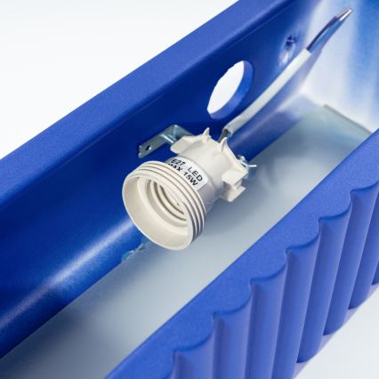 RIGATA Wall Light 1xE27/15W/230V Ceramic/Blue