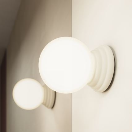 Bathroom wall light ZORI 1xG9/8W/230V IP44 beige