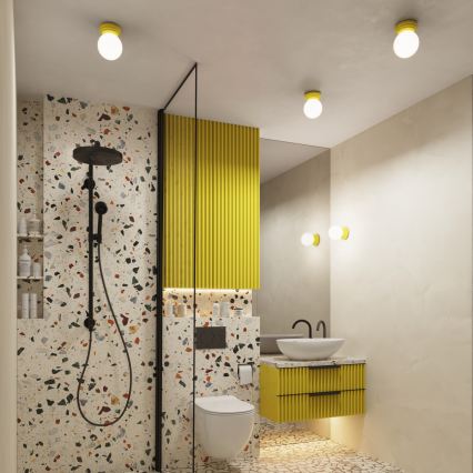 ZORI Bathroom Wall Light 1xG9/8W/230V IP44 Yellow