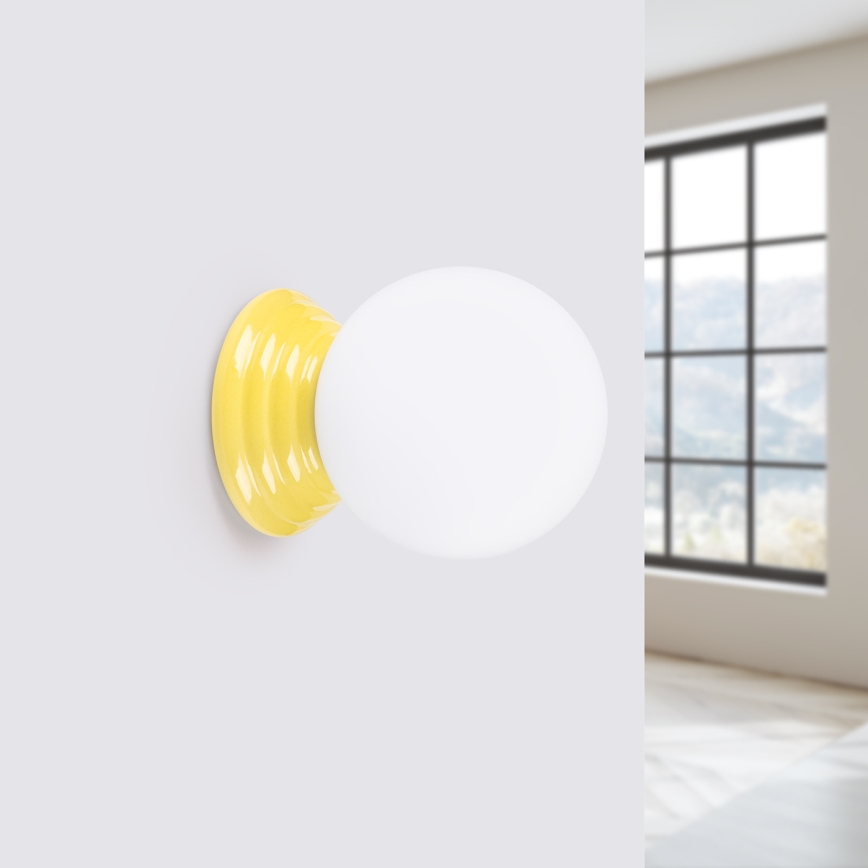 ZORI Bathroom Wall Light 1xG9/8W/230V IP44 Yellow