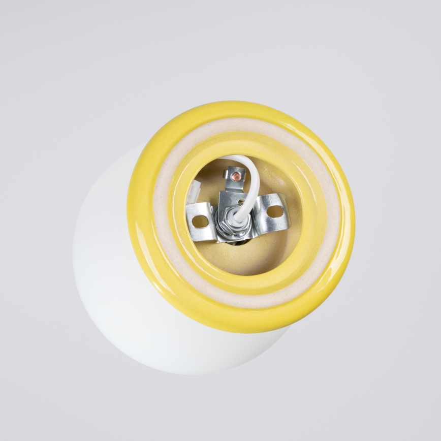 ZORI Bathroom Wall Light 1xG9/8W/230V IP44 Yellow