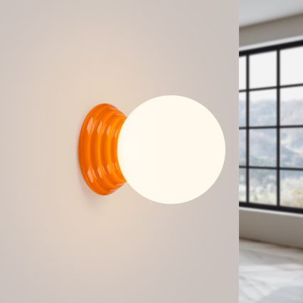 ZORI Bathroom Wall Light 1xG9/8W/230V IP44 Orange