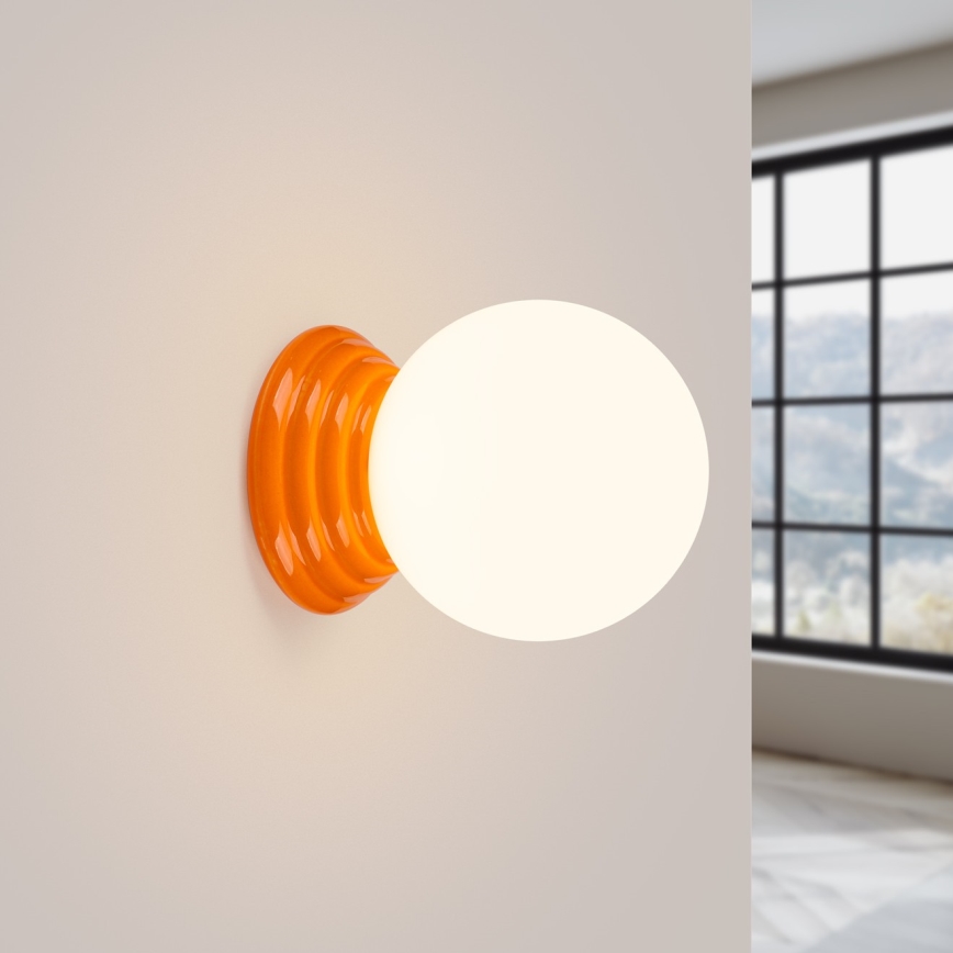 ZORI Bathroom Wall Light 1xG9/8W/230V IP44 Orange