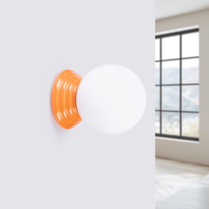 ZORI Bathroom Wall Light 1xG9/8W/230V IP44 Orange