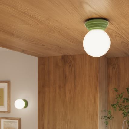 Bathroom wall light ZORI 1xG9/8W/230V IP44 green