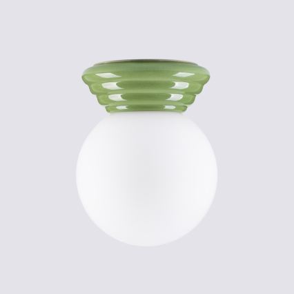 Bathroom wall light ZORI 1xG9/8W/230V IP44 green