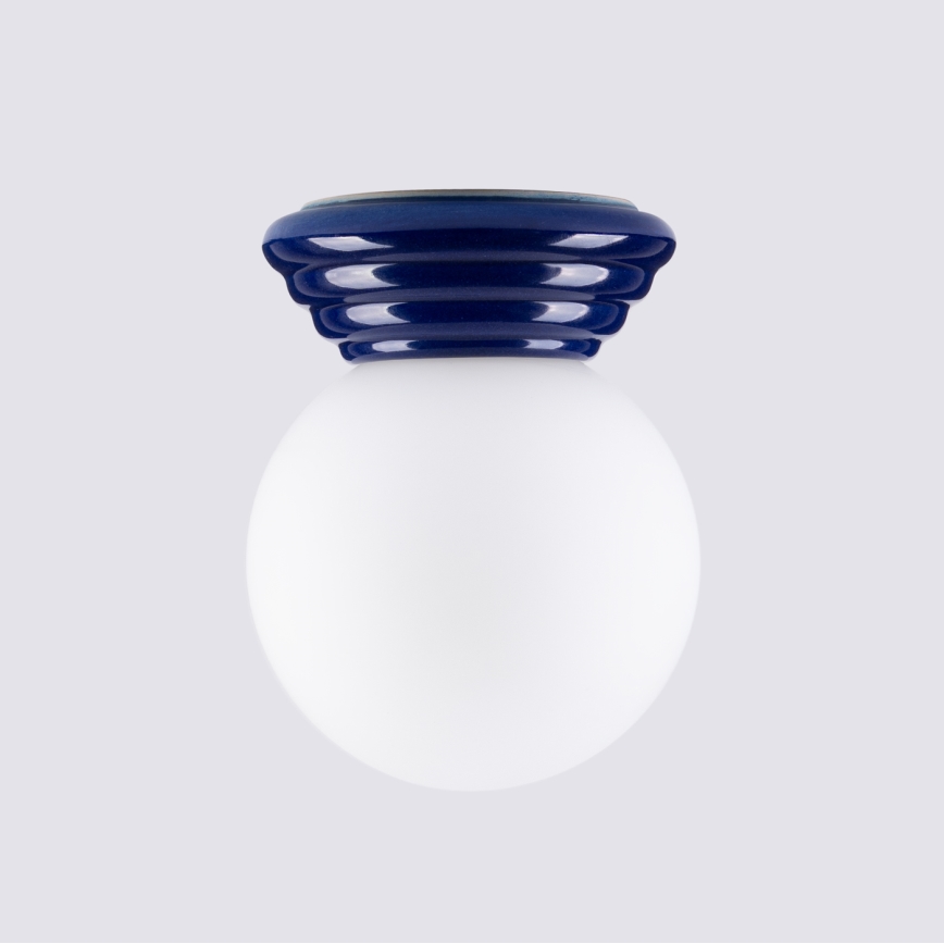 Bathroom wall light ZORI 1xG9/8W/230V IP44 blue