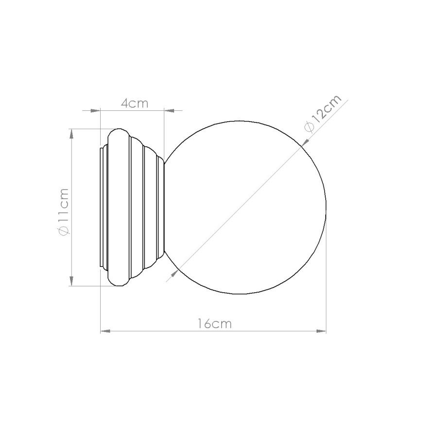 Bathroom wall light ZORI 1xG9/8W/230V IP44 blue