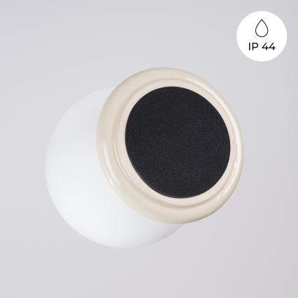 ZORI bathroom ceiling light 1xG9/8W/230V, Ø 12 cm, IP44, beige