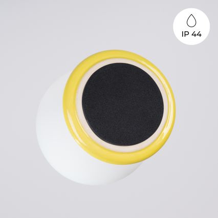 ZORI bathroom ceiling light 1xG9/8W/230V Ø 12 cm IP44 yellow