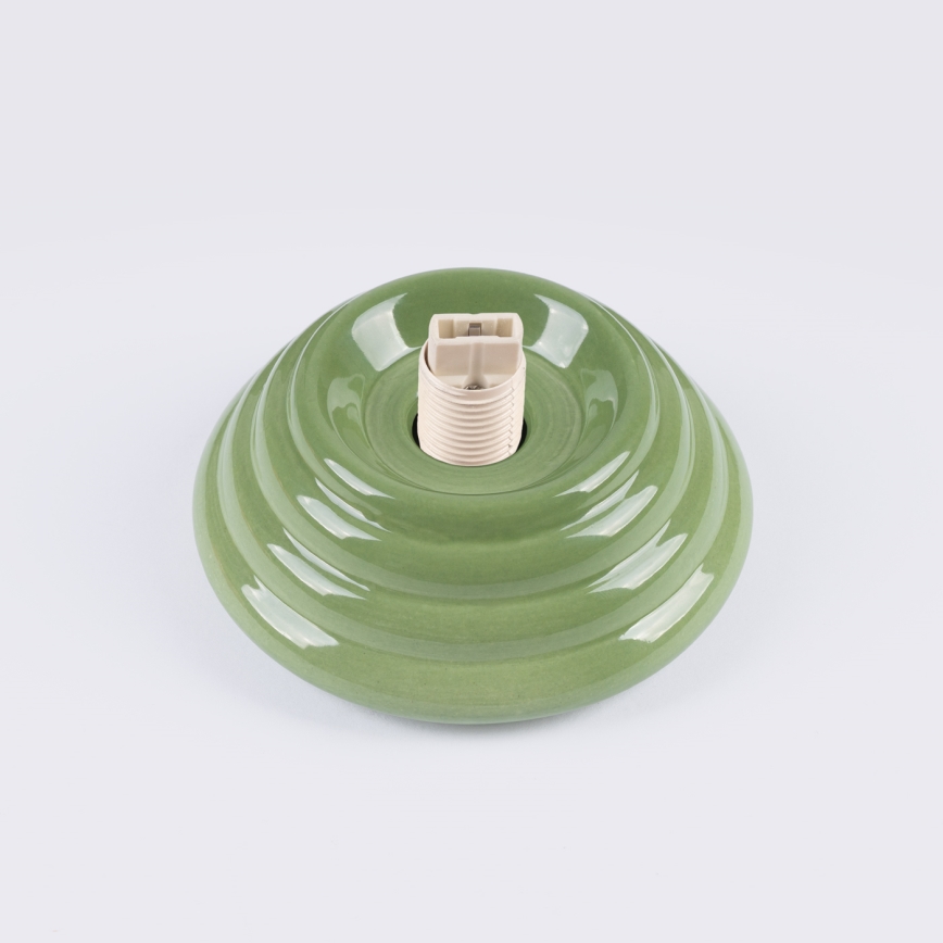 Bathroom ceiling light ZORI 1xG9/8W/230V Ø 12 cm IP44 green