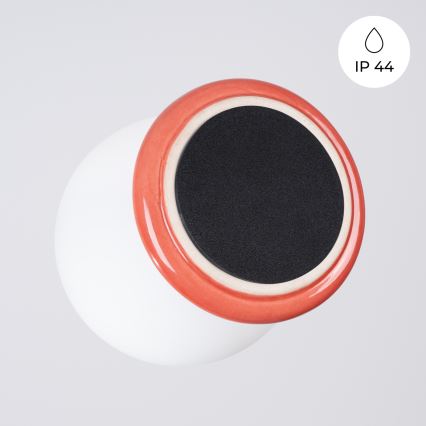 Bathroom ceiling light ZORI 1xG9/8W/230V Ø 12 cm IP44 pink