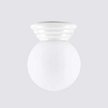 Bathroom ceiling light ZORI 1xG9/8W/230V Ø 12 cm IP44 white