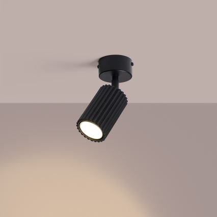 KARBON Spotlight 1xGU10/10W/230V, Black