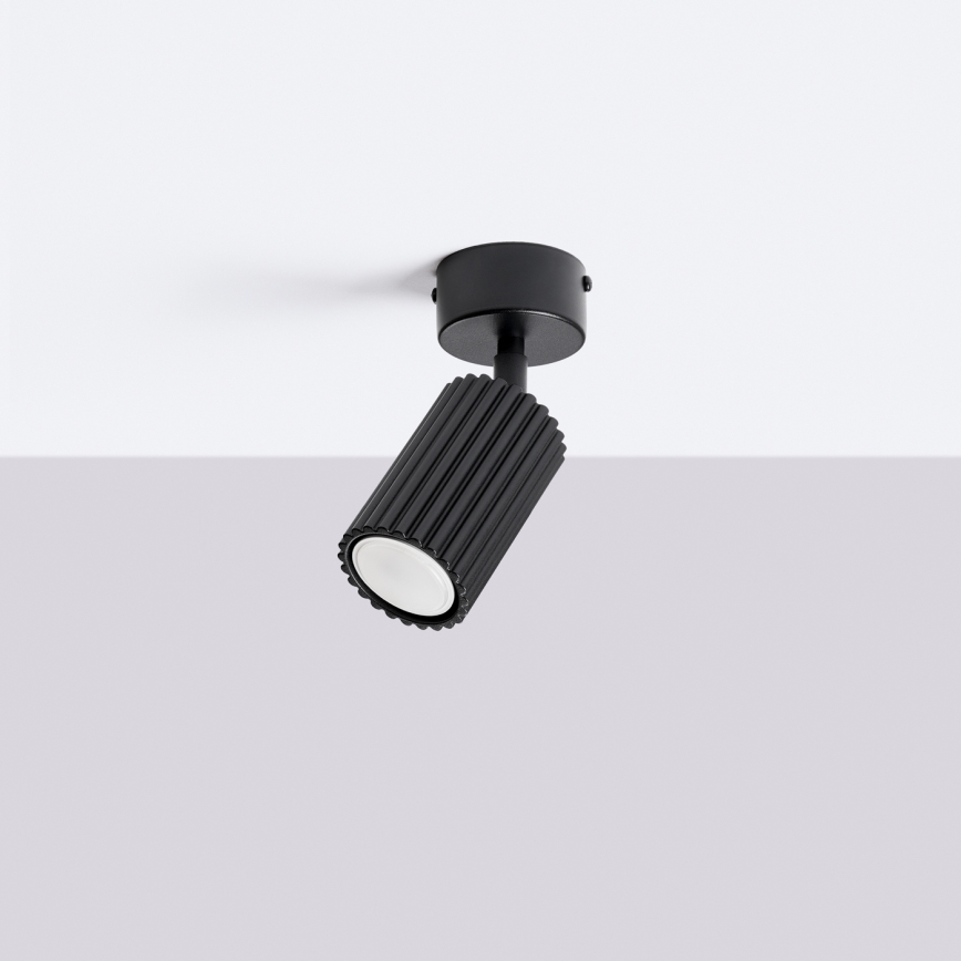KARBON Spotlight 1xGU10/10W/230V, Black