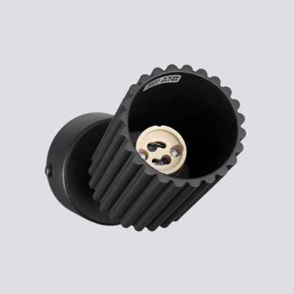KARBON Spotlight 1xGU10/10W/230V, Black