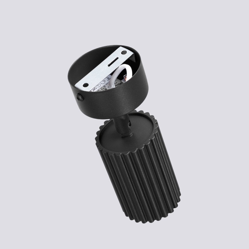 KARBON Spotlight 1xGU10/10W/230V, Black