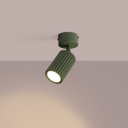 KARBON Spotlight 1x GU10/10W/230V, Green