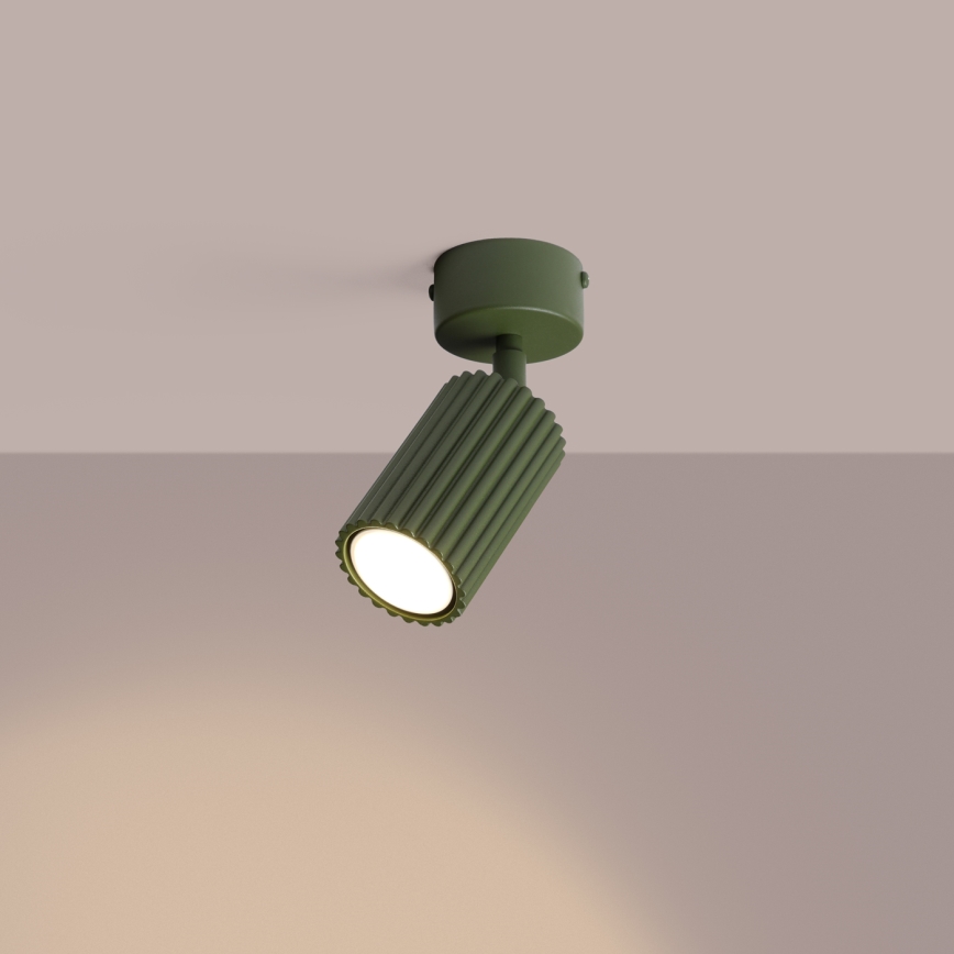 KARBON Spotlight 1x GU10/10W/230V, Green