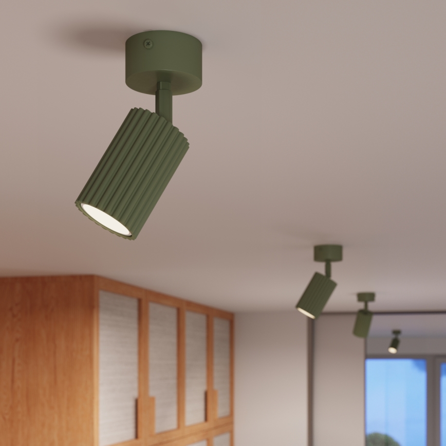 KARBON Spotlight 1x GU10/10W/230V, Green