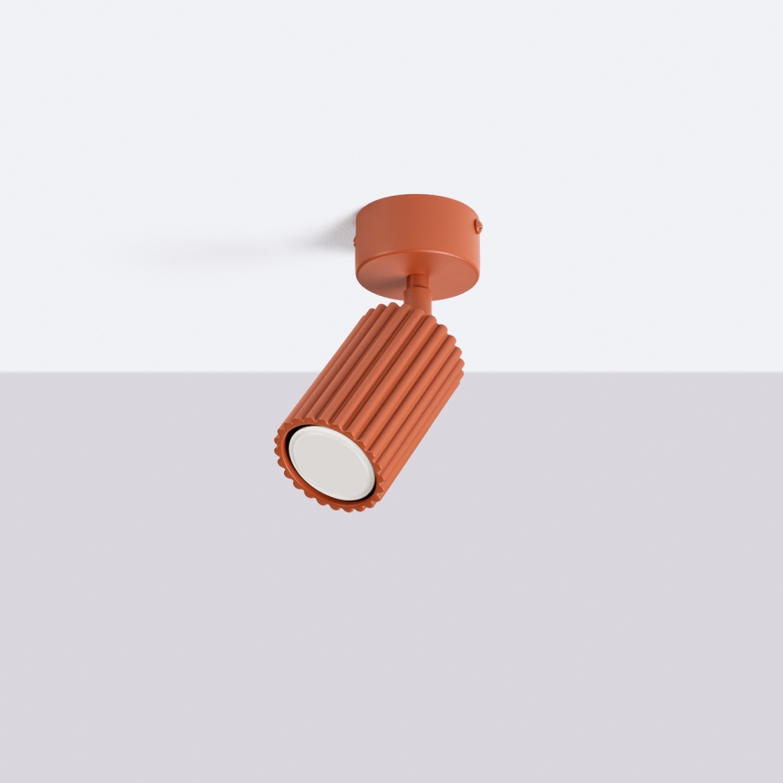 Spotlight KARBON 1xGU10/10W/230V orange