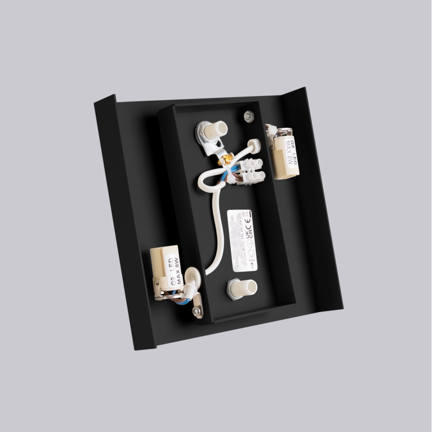 VANTA Wall Light 2xG9/8W/230V, Black